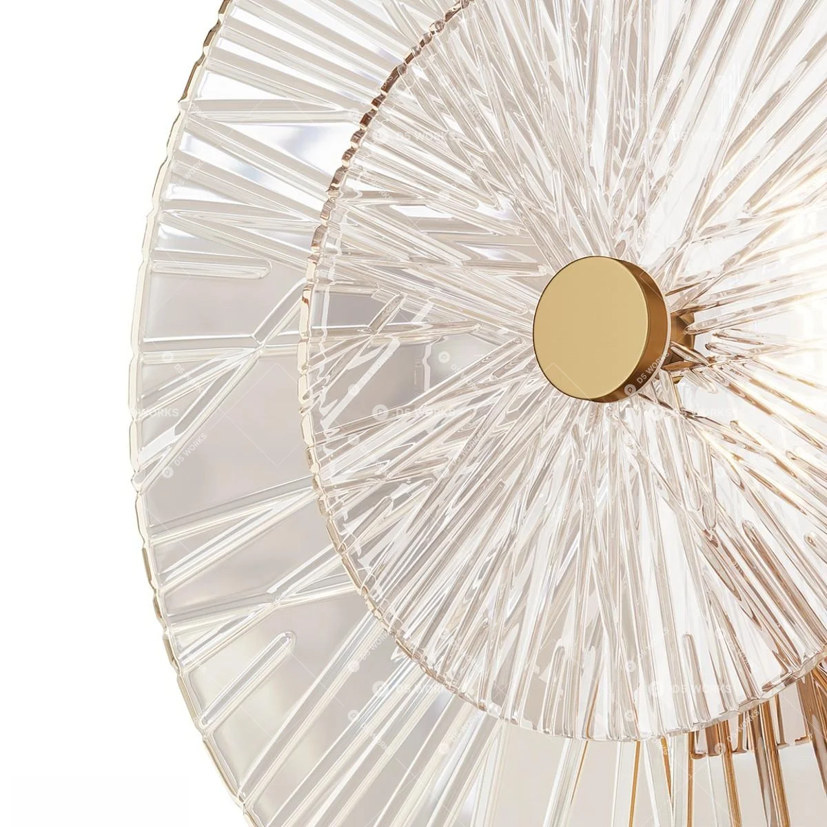 Wall Lamp 3d model thumbnail 2