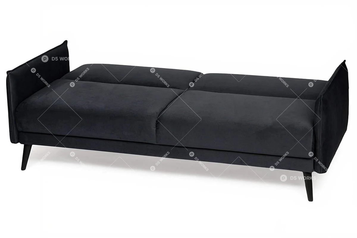 Three-seater Sofa 3d model thumbnail 5