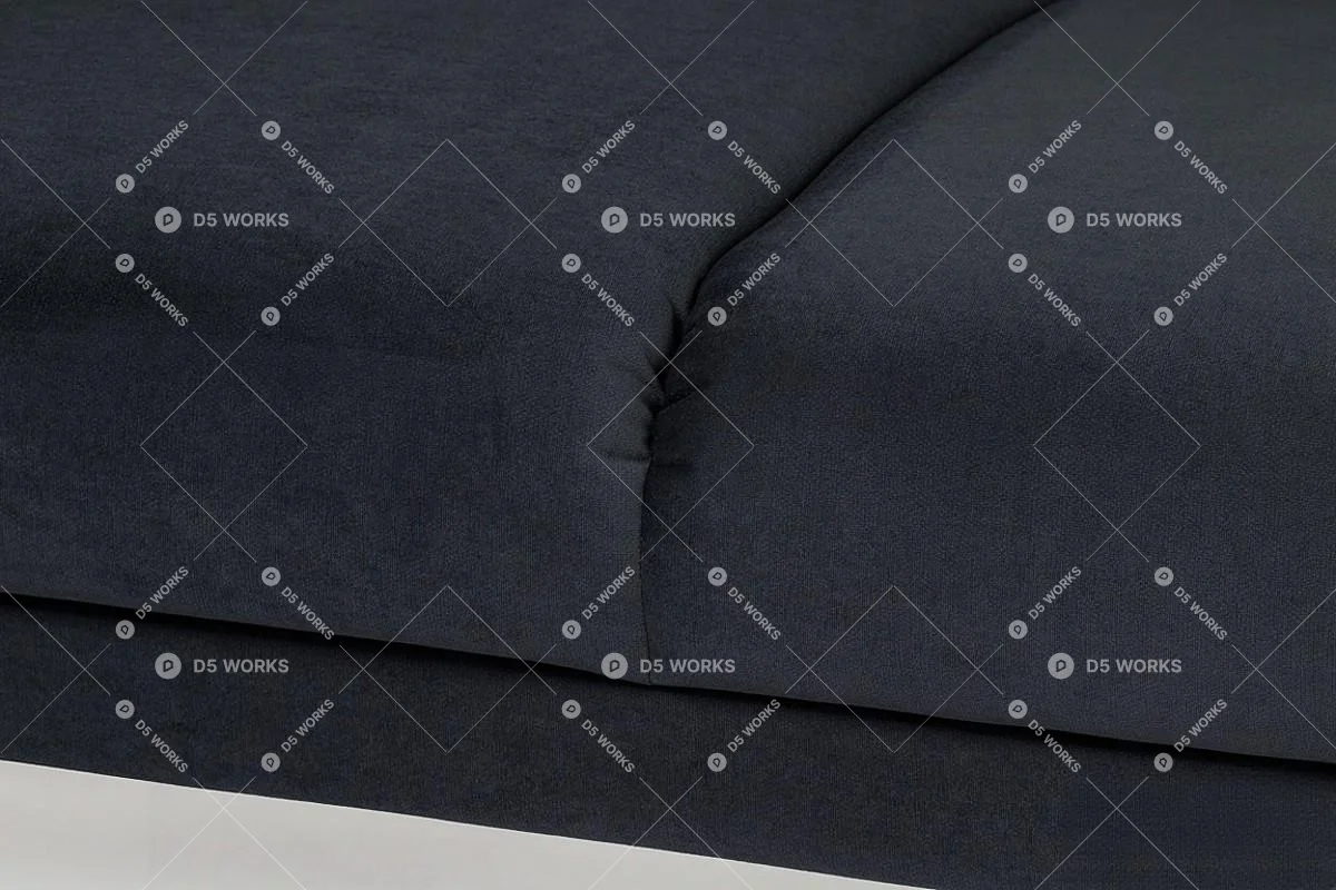 Three-seater Sofa 3d model thumbnail 3