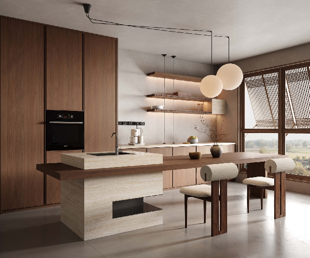 Mid-Century Modern Dining Room (Home)