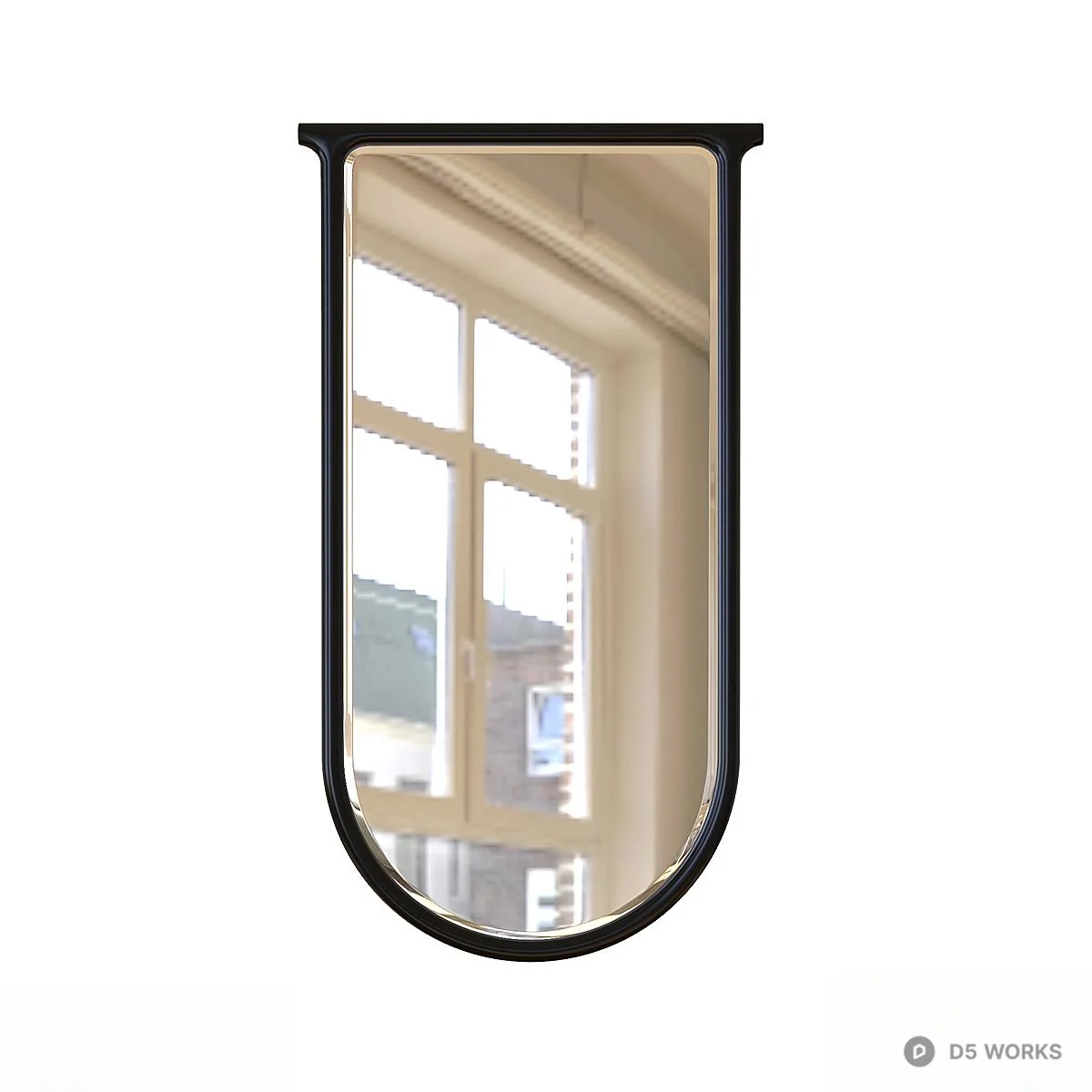 Arched Frame Mirror 3d model - Image 1