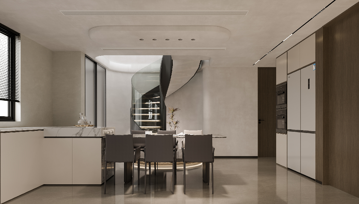 Modern Dining Room (Villa)