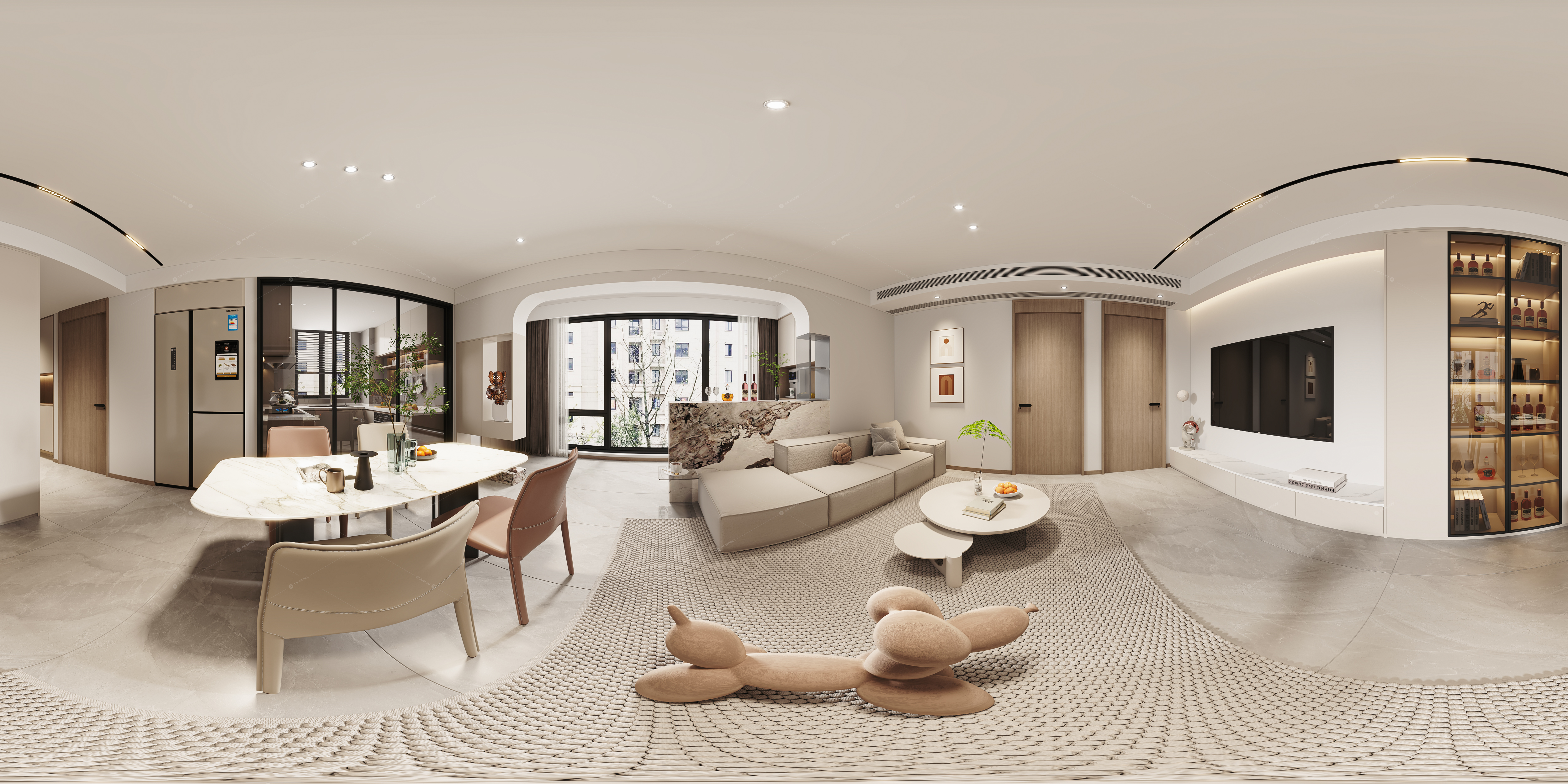 Living & Dining Rooms 3D Models 3