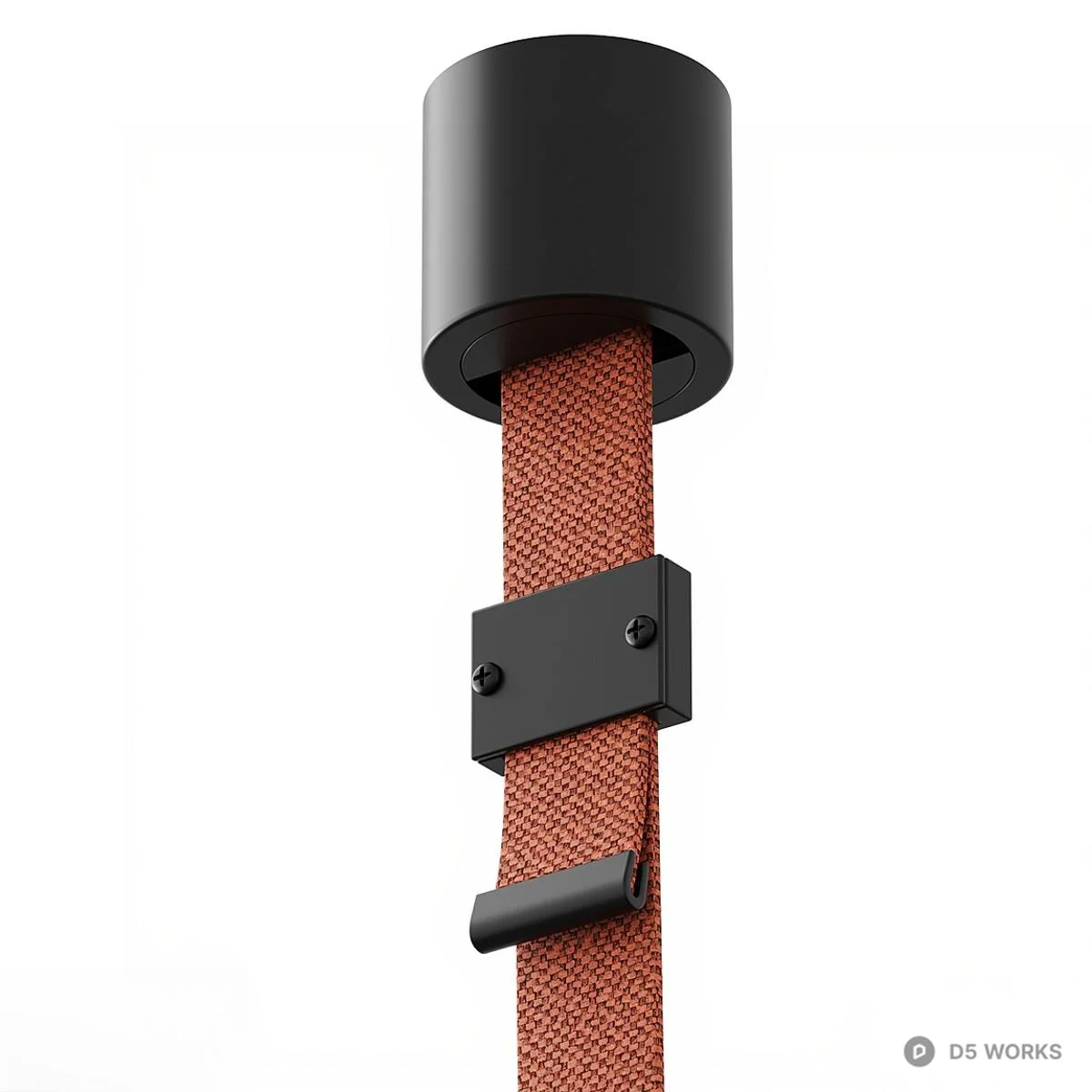Minimalist Pull Handle 3d model thumbnail 2