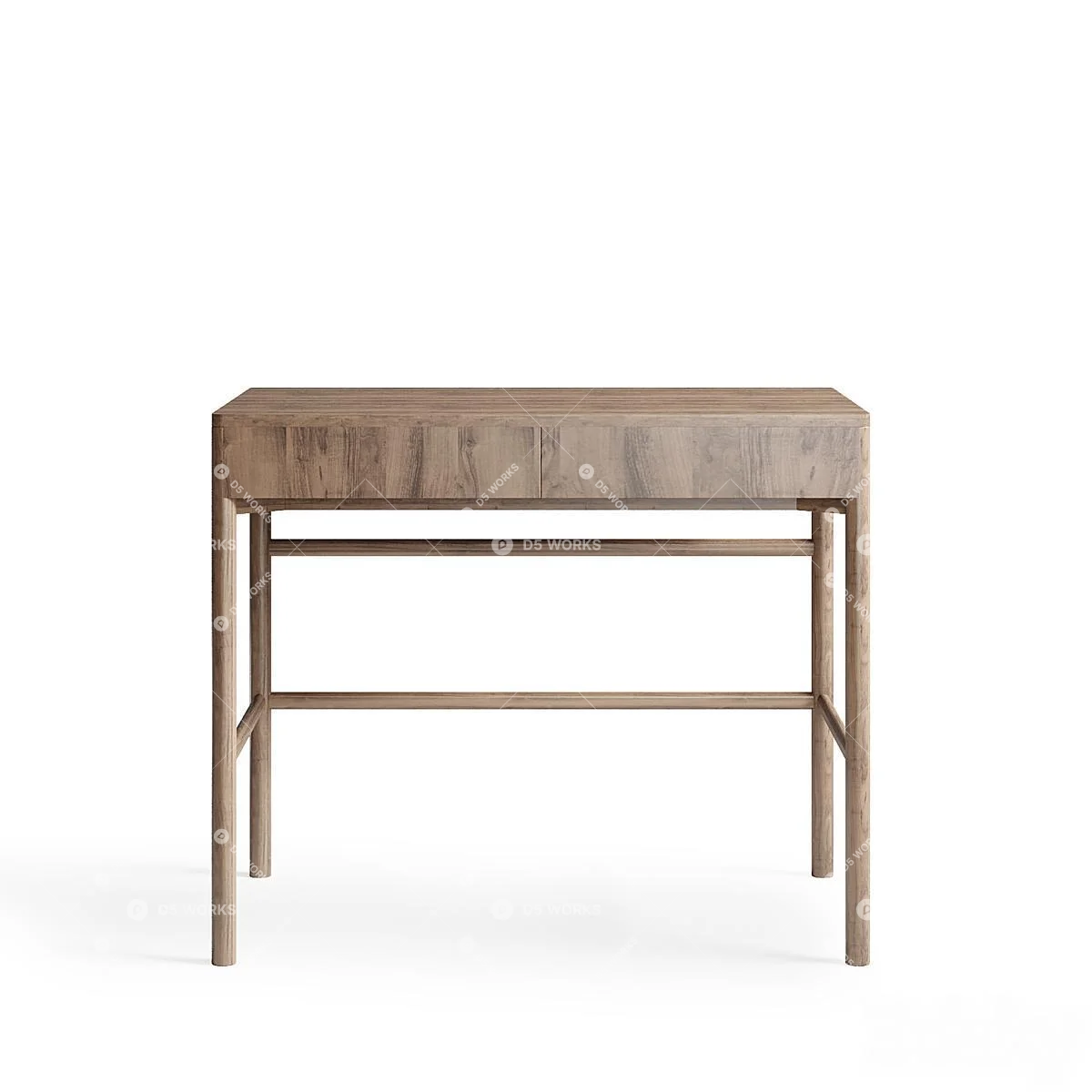 Writing Desk 3d model thumbnail 2