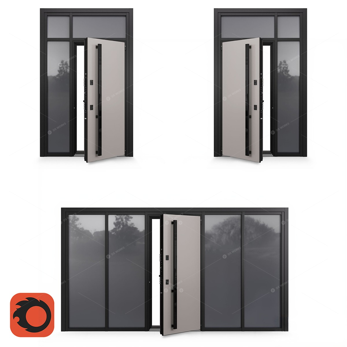 Doors 3D Models 7