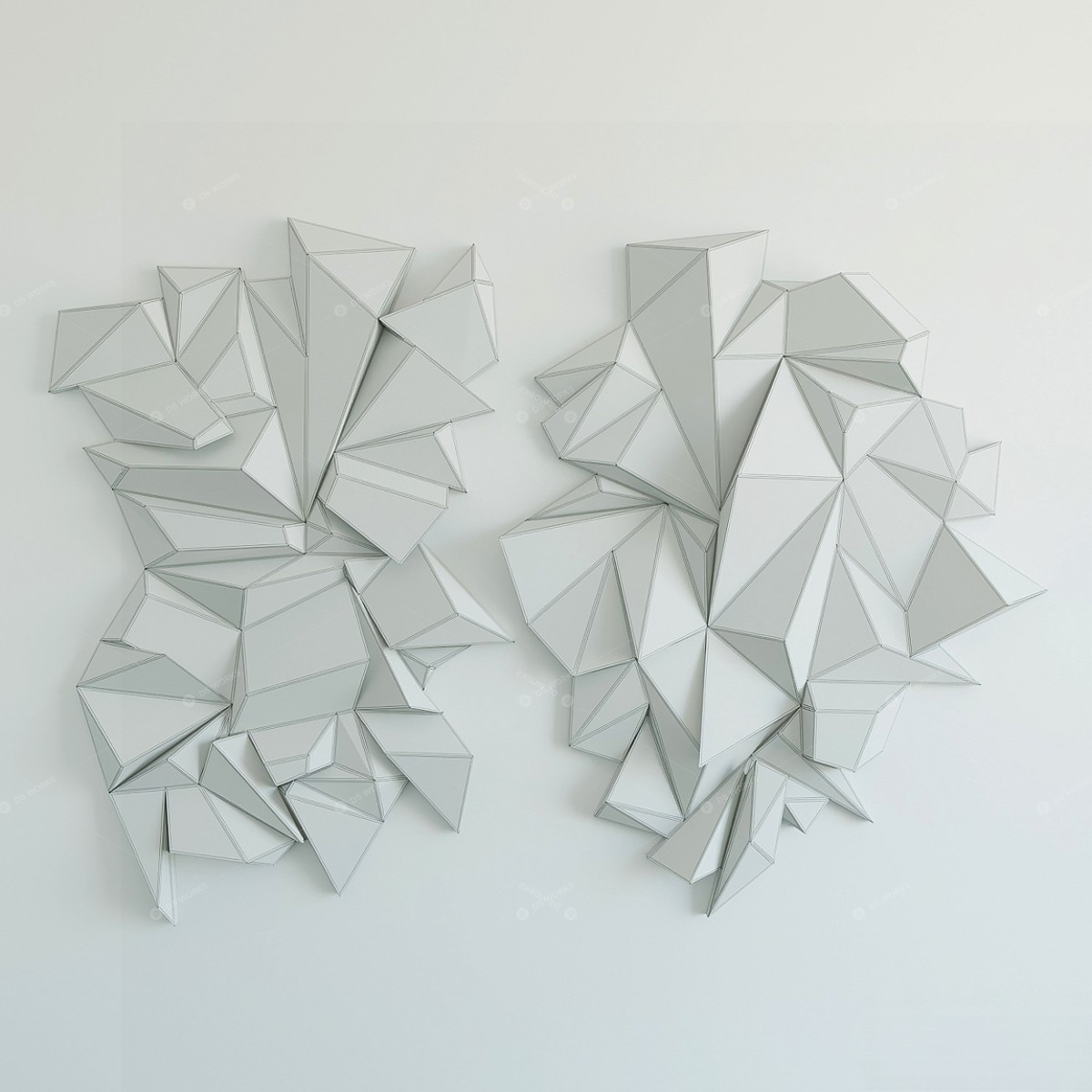 Decorative Mirrors 3D Models 3