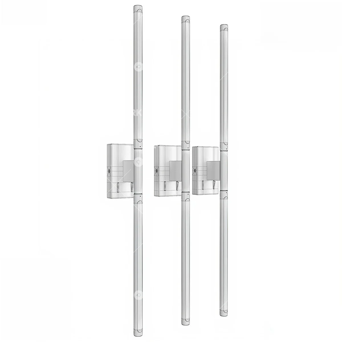 Wall Lamp 3d model thumbnail 2