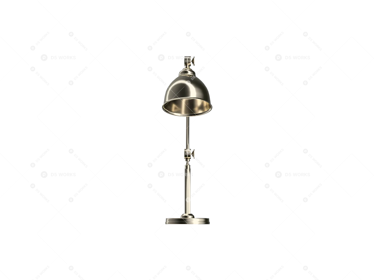 Eclectic Table Lamp 3d model thumbnail 2