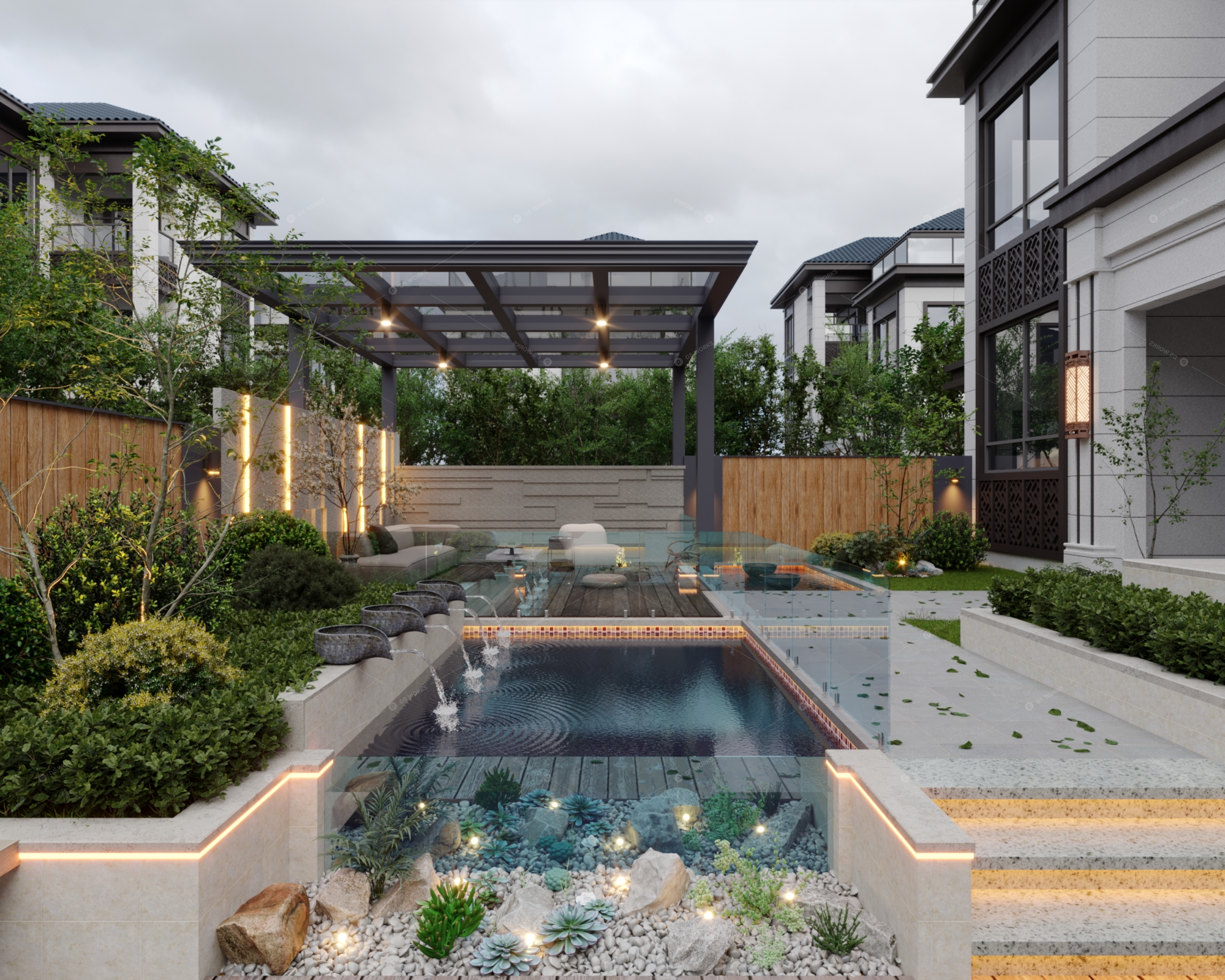 Gardens & Balconies 3D Models 3