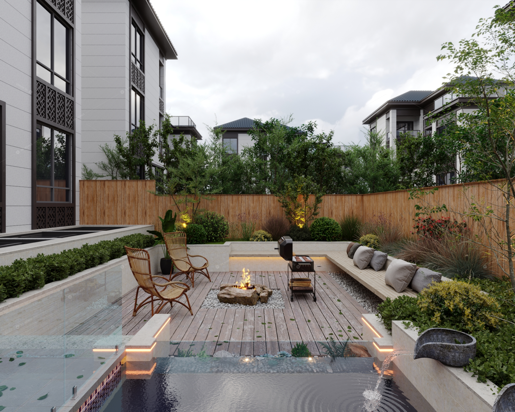 Gardens & Balconies 3D Models 4