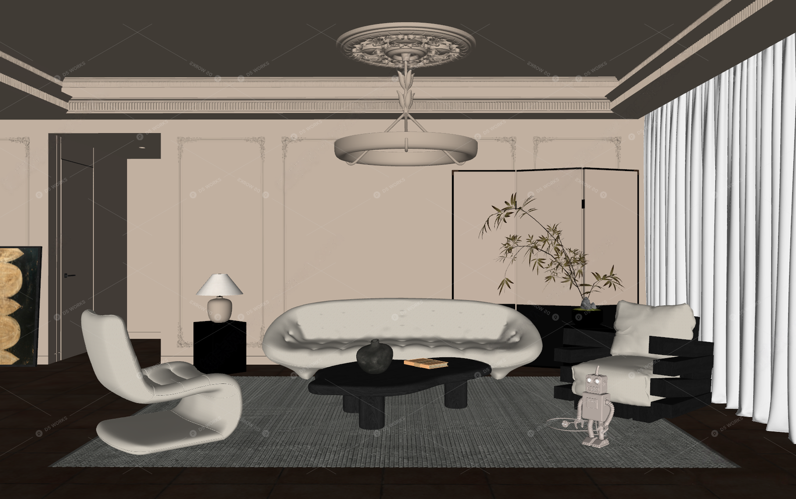 Living Rooms 3D Models 2
