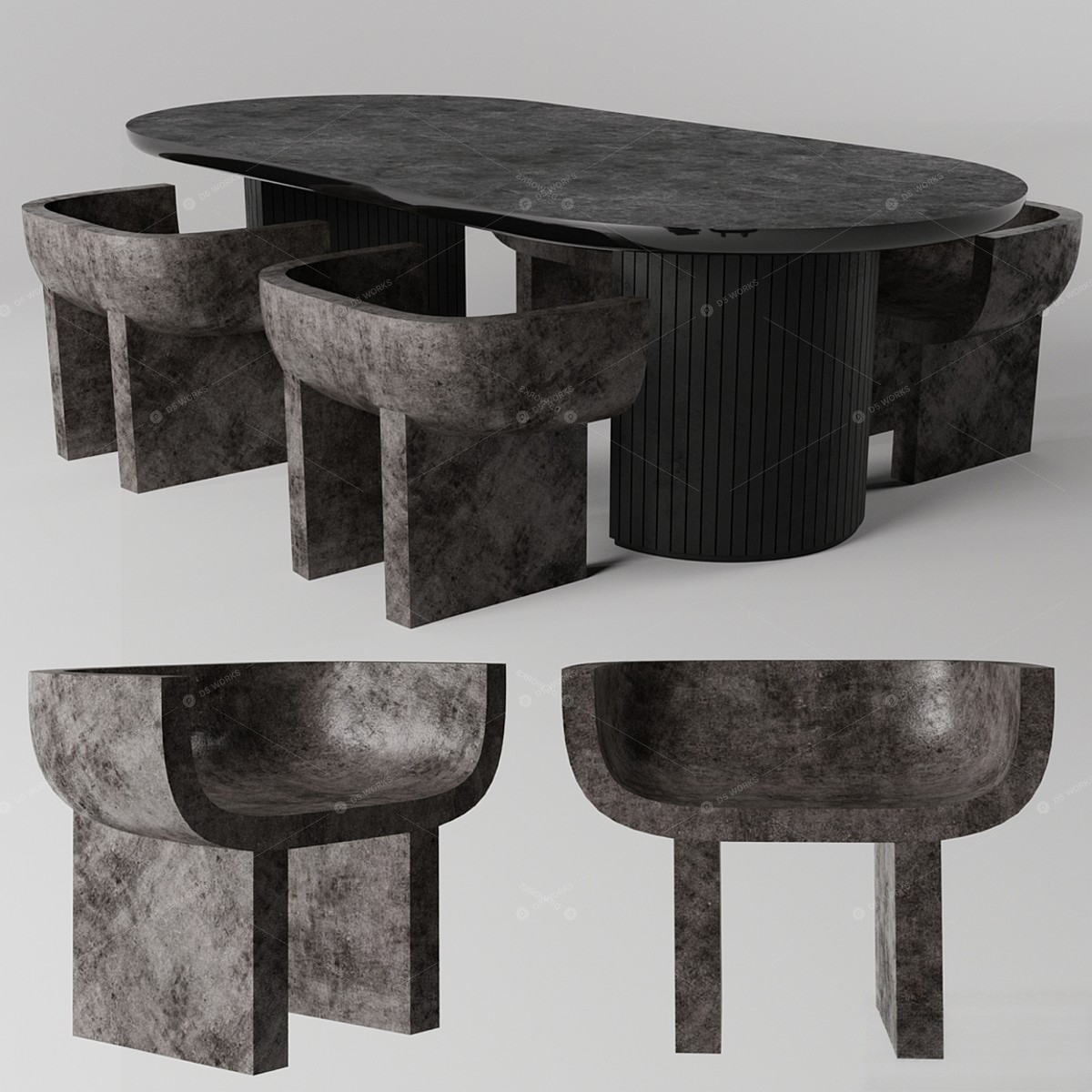 Furniture Sets 3D Models