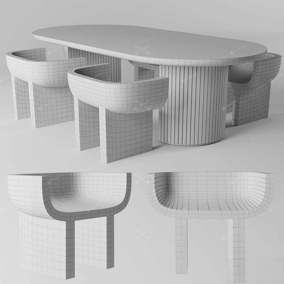 Furniture Sets 3D Models 5