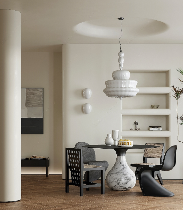 Mid-Century Modern Dining Room (Home)