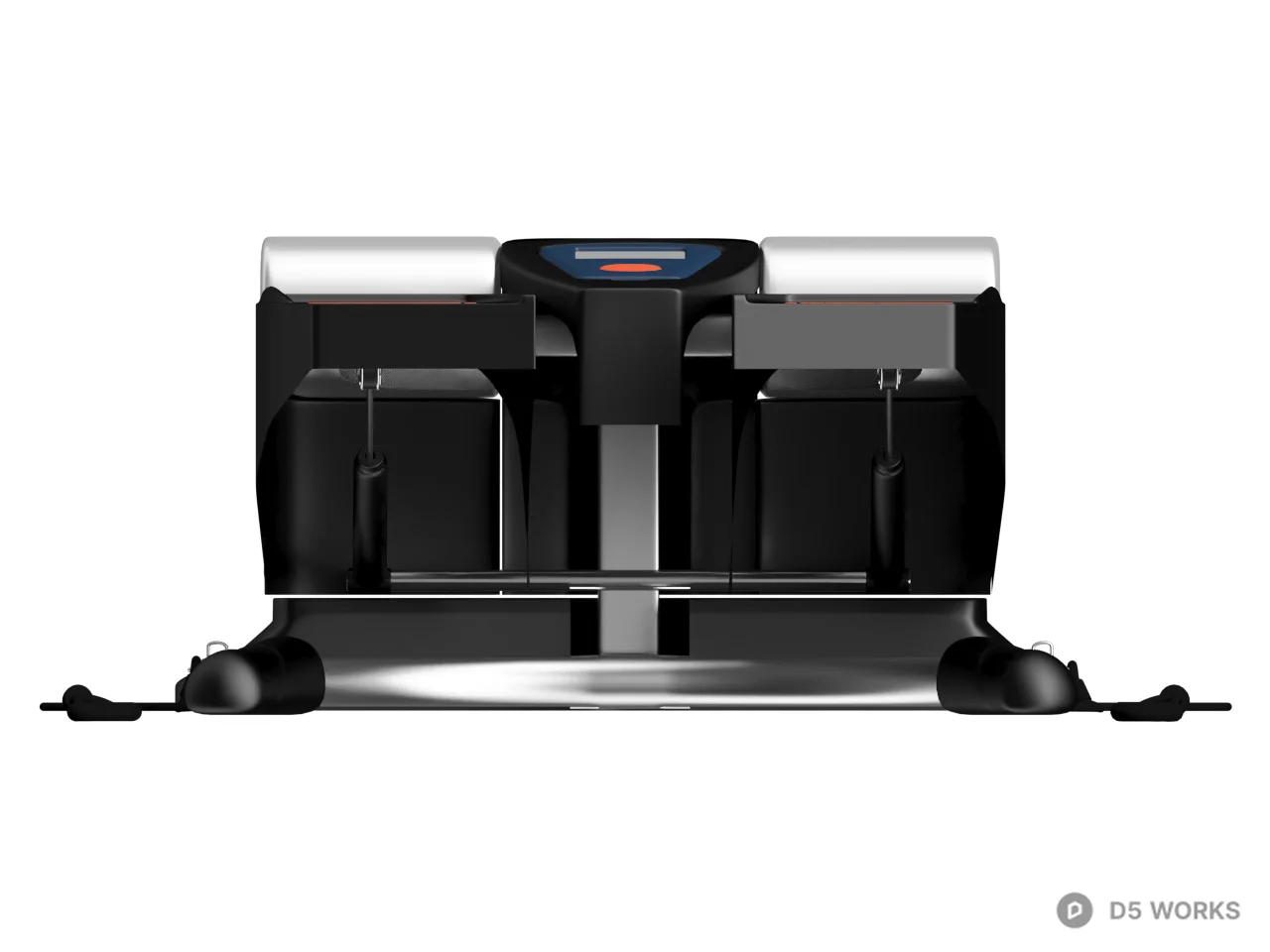 Compact Fitness Machine 3d model thumbnail 2
