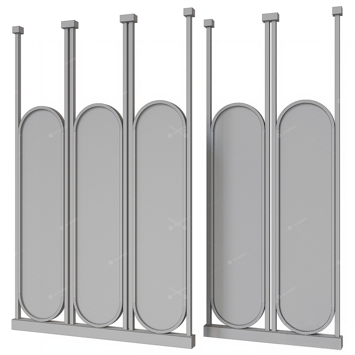 Decorative Mirrors 3D Models 2