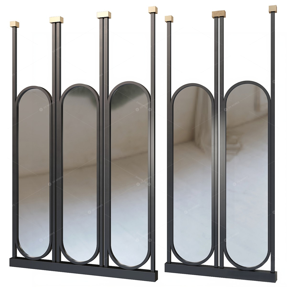 Decorative Mirrors 3D Models