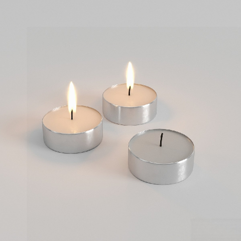 Modern Candle & Holder