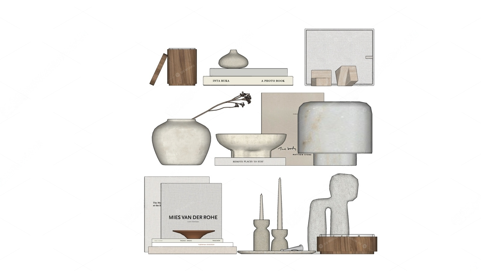 Decorative Sets 3D Models 2