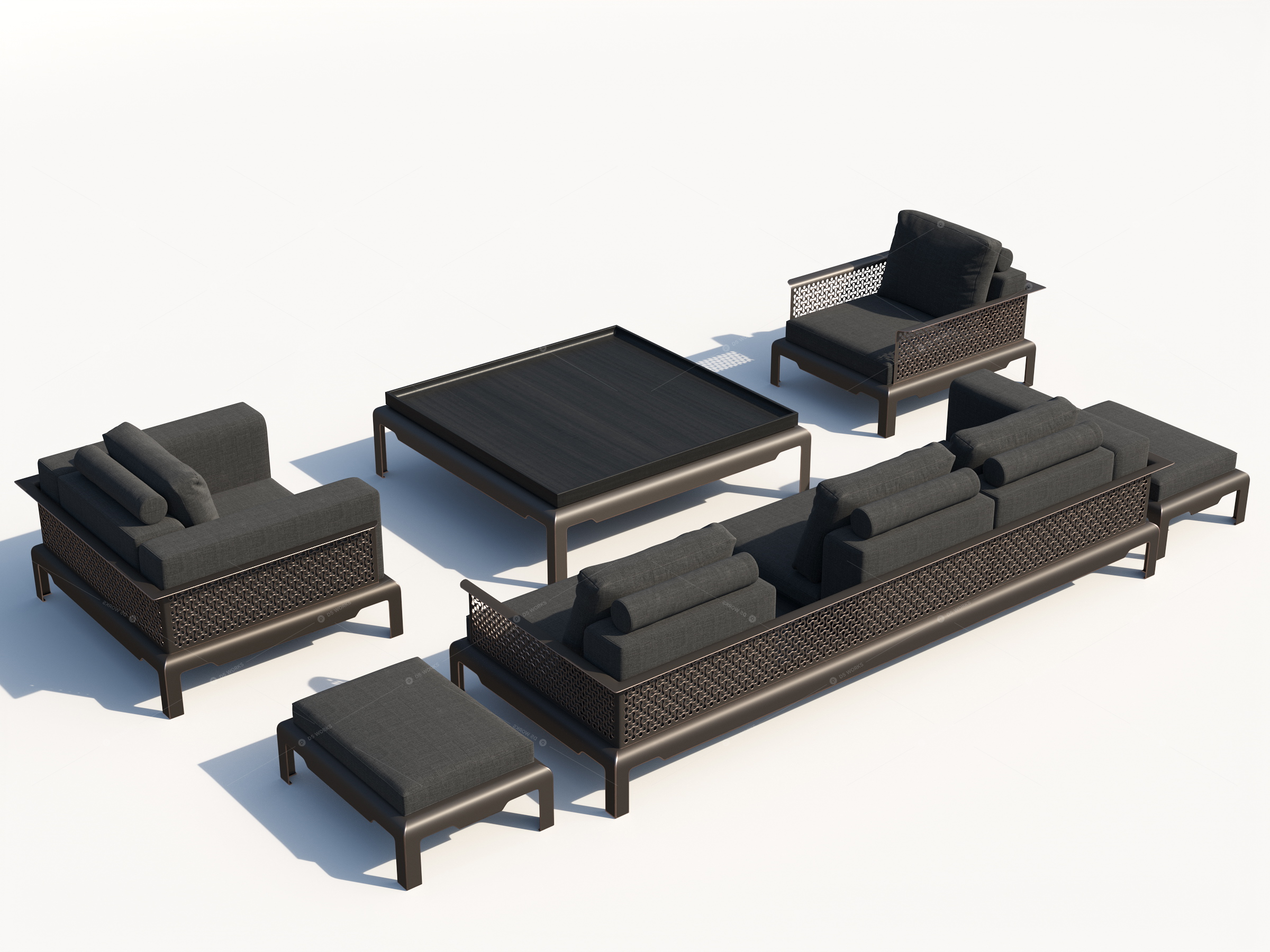 Furniture Sets 3D Models 2