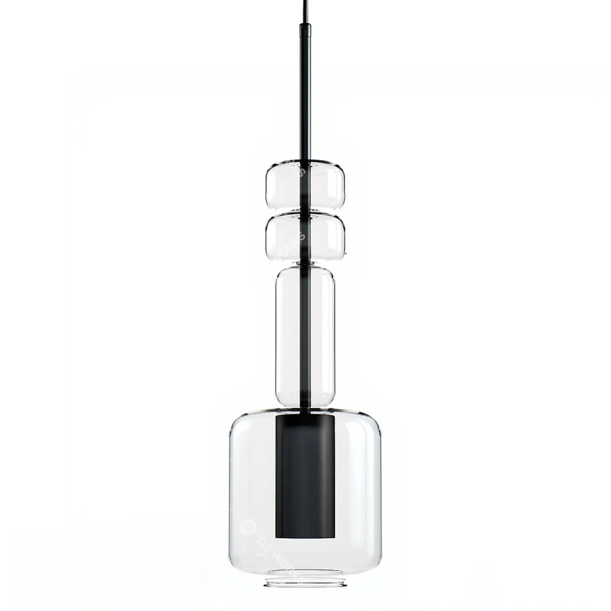 Pendant Light 3d model thumbnail 2