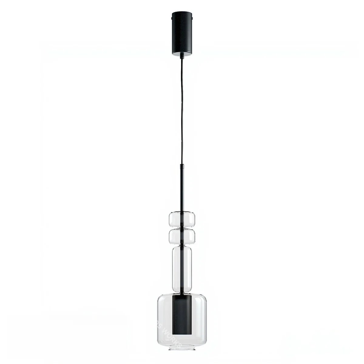 Pendant Light 3d model thumbnail 4