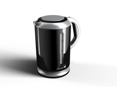 Stainless Steel Electric Kettle 3d model