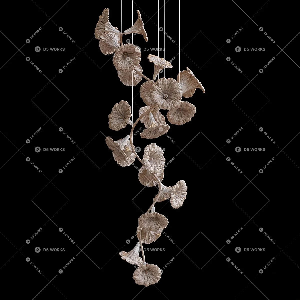 Pendant Light 3d model thumbnail 3