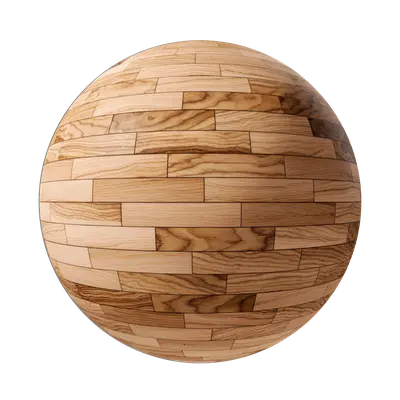 Dark brown oak floor