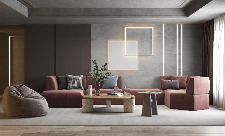Modern Home Living Room