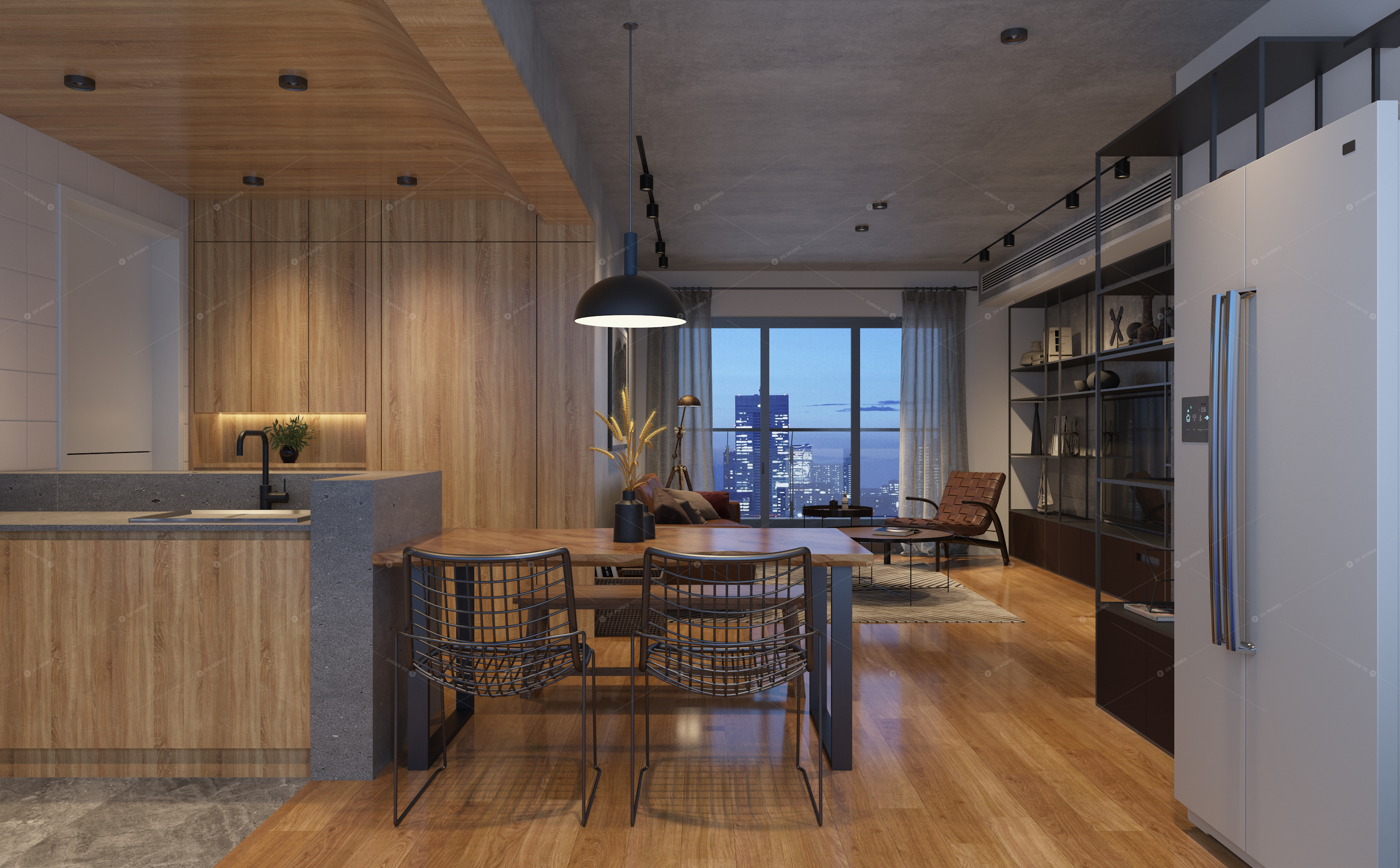 Living & Dining Rooms 3D Models 5