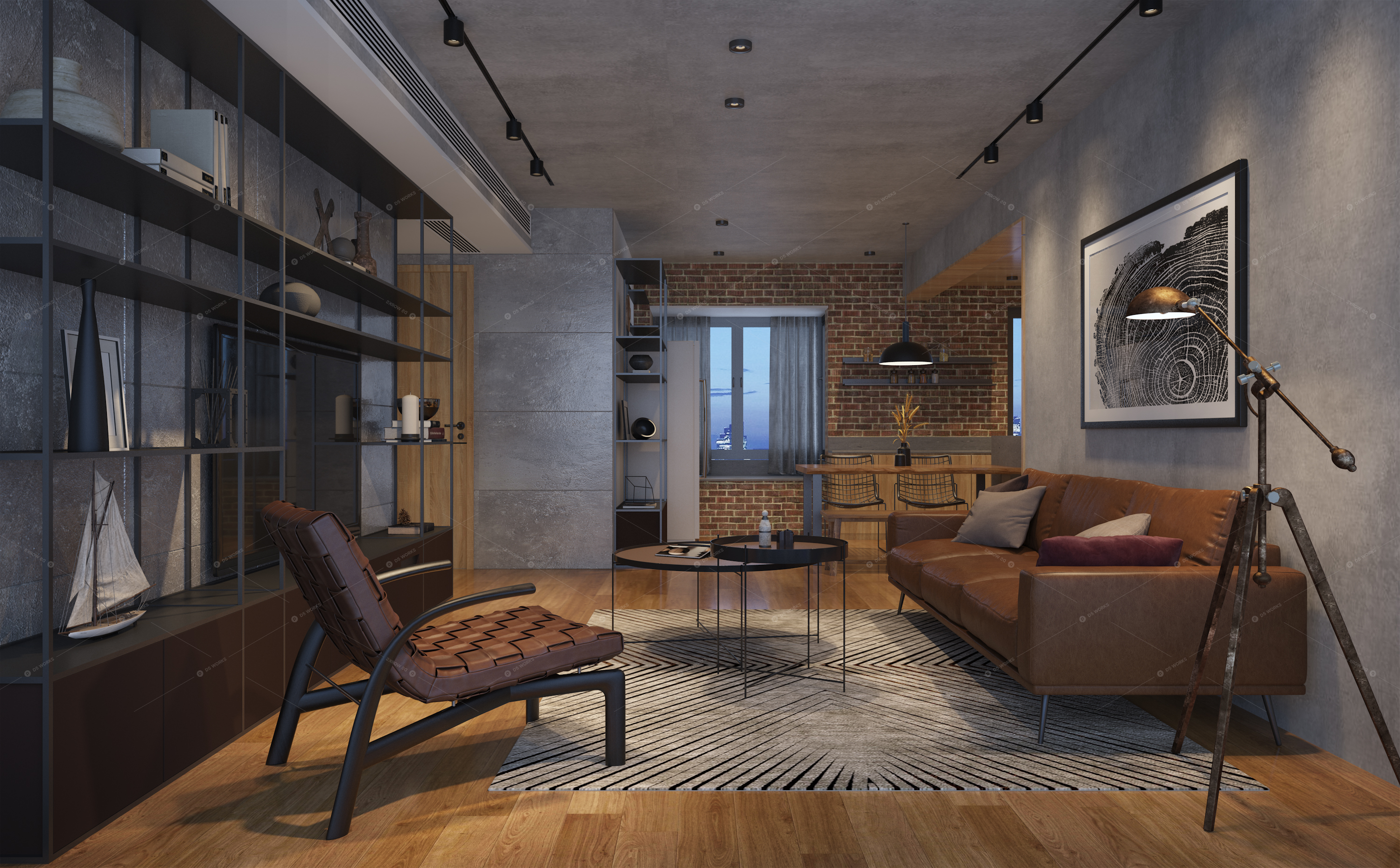 Living & Dining Rooms 3D Models 2