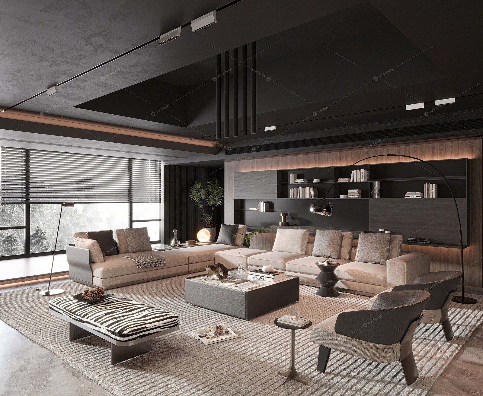 Living Rooms 3D Models
