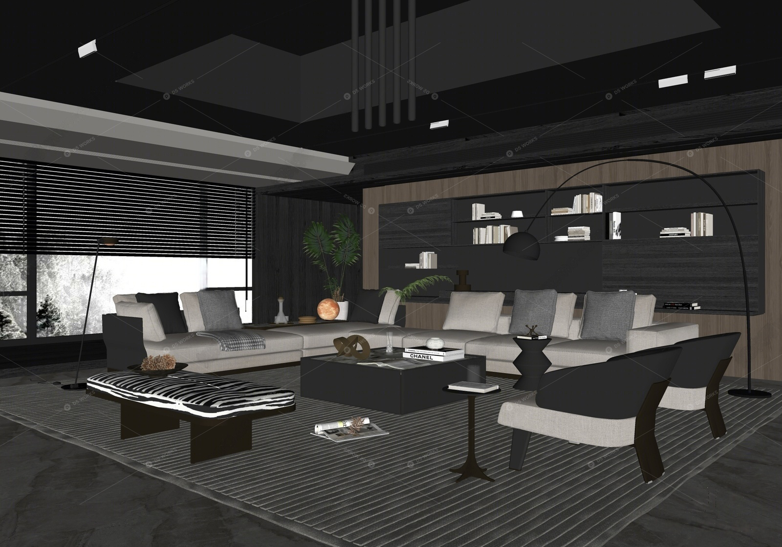 Living Rooms 3D Models 2
