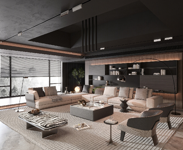 Modern Home Living Room