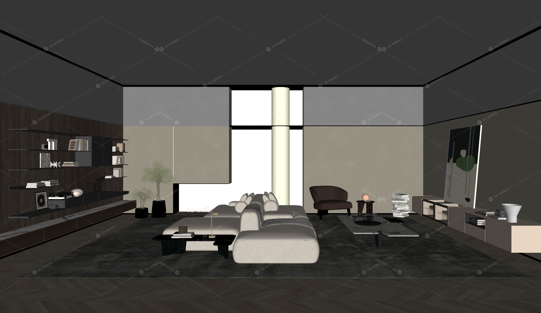 Living Rooms 3D Models 2