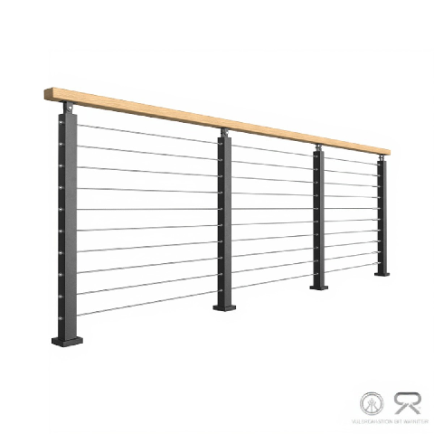 Modern Fence Guardrail