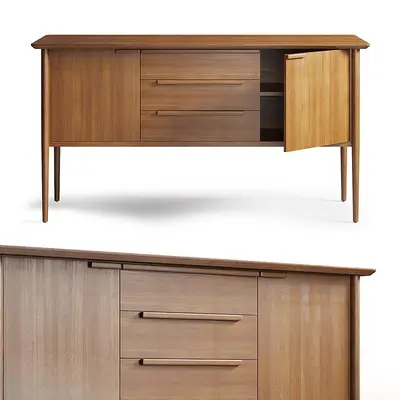 Mid-Century Modern Side Cabinet