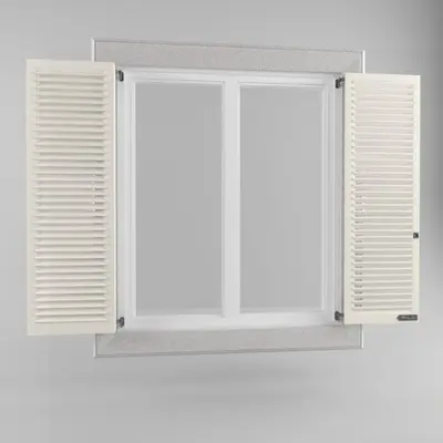 Contemporary Louver Window