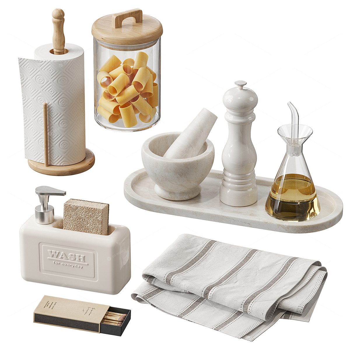 Condiments 3D Models