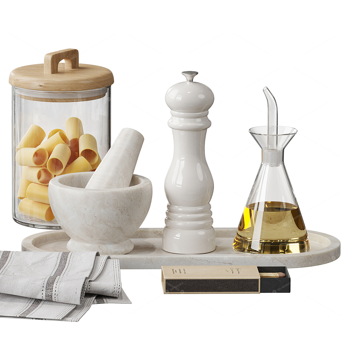 Condiments 3D Models 2