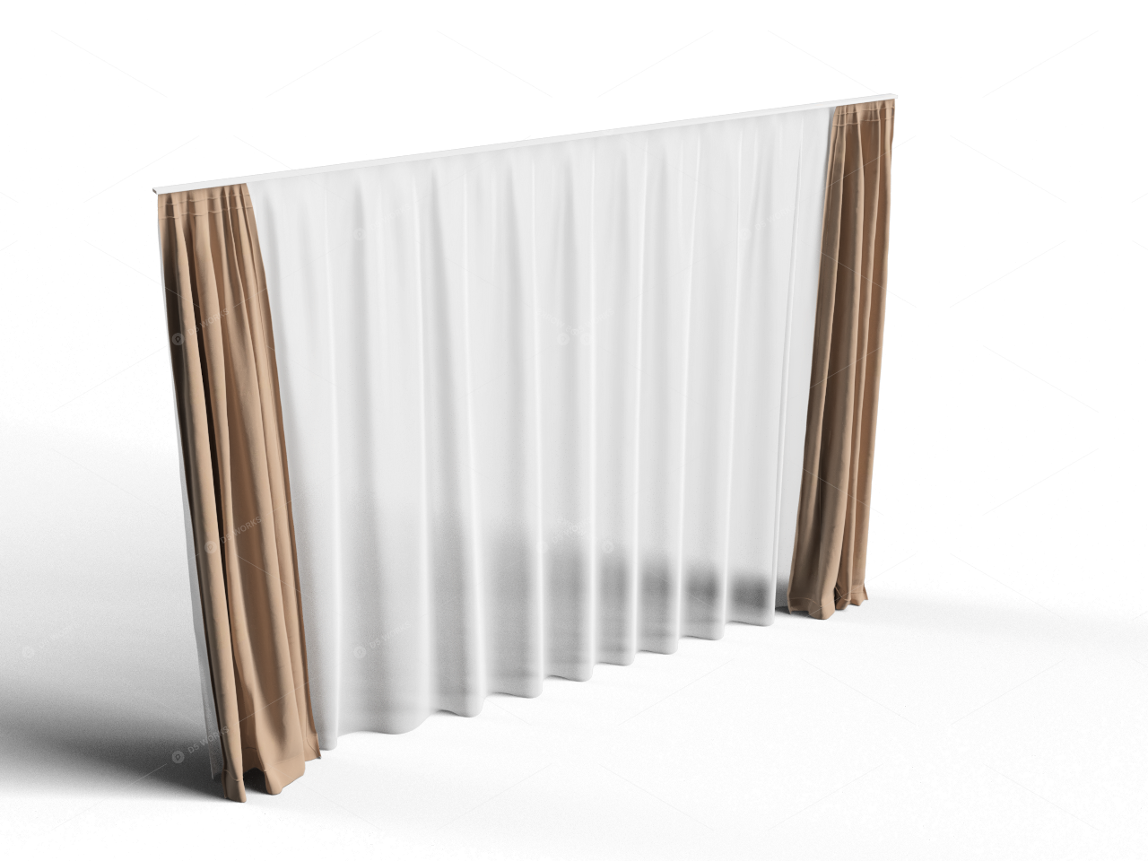 Curtains 3D Models