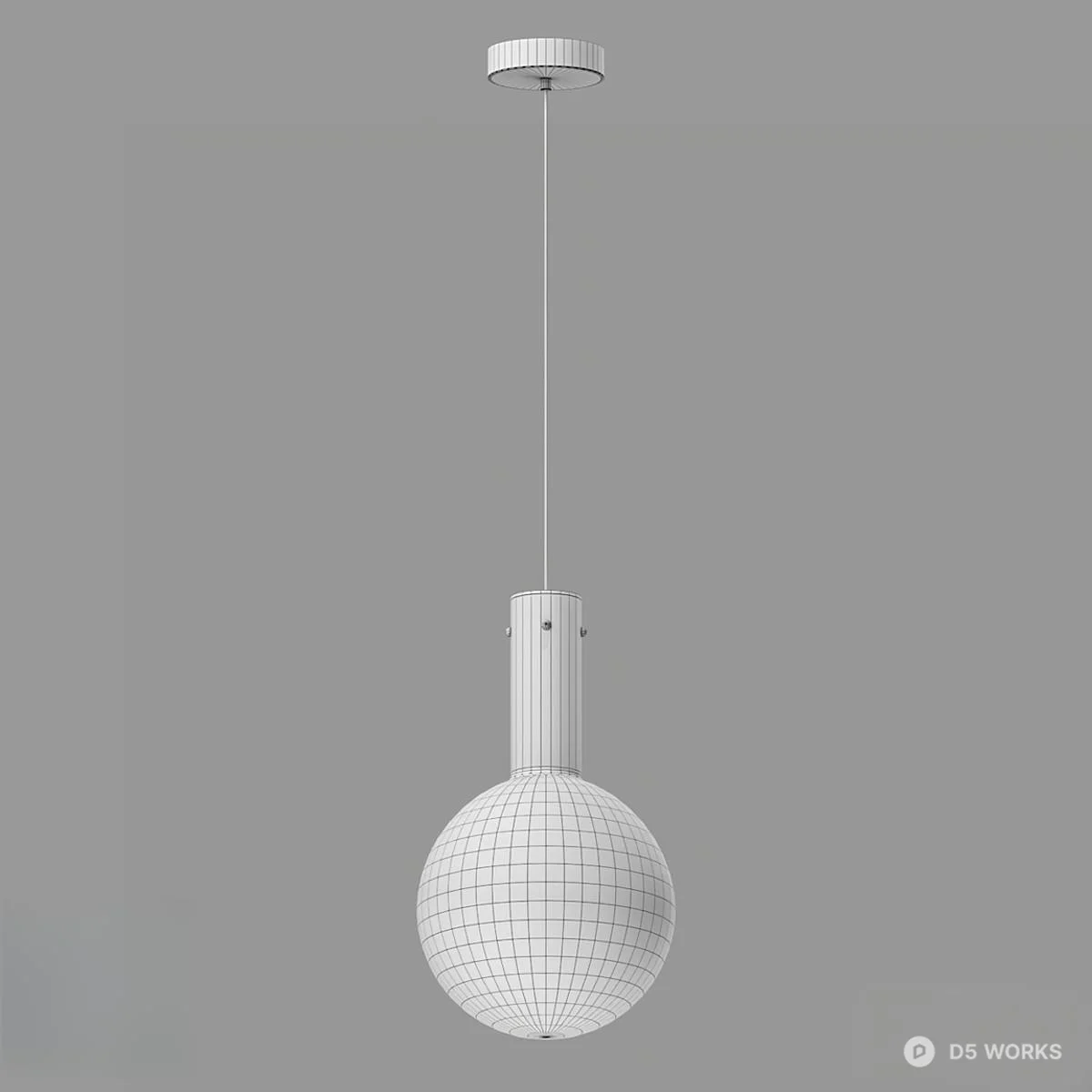 Laboratory Flask Pendant Lights 3d model thumbnail 2