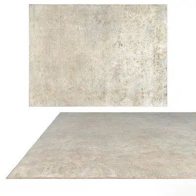 Wabi Sabi Style Rug 3d model