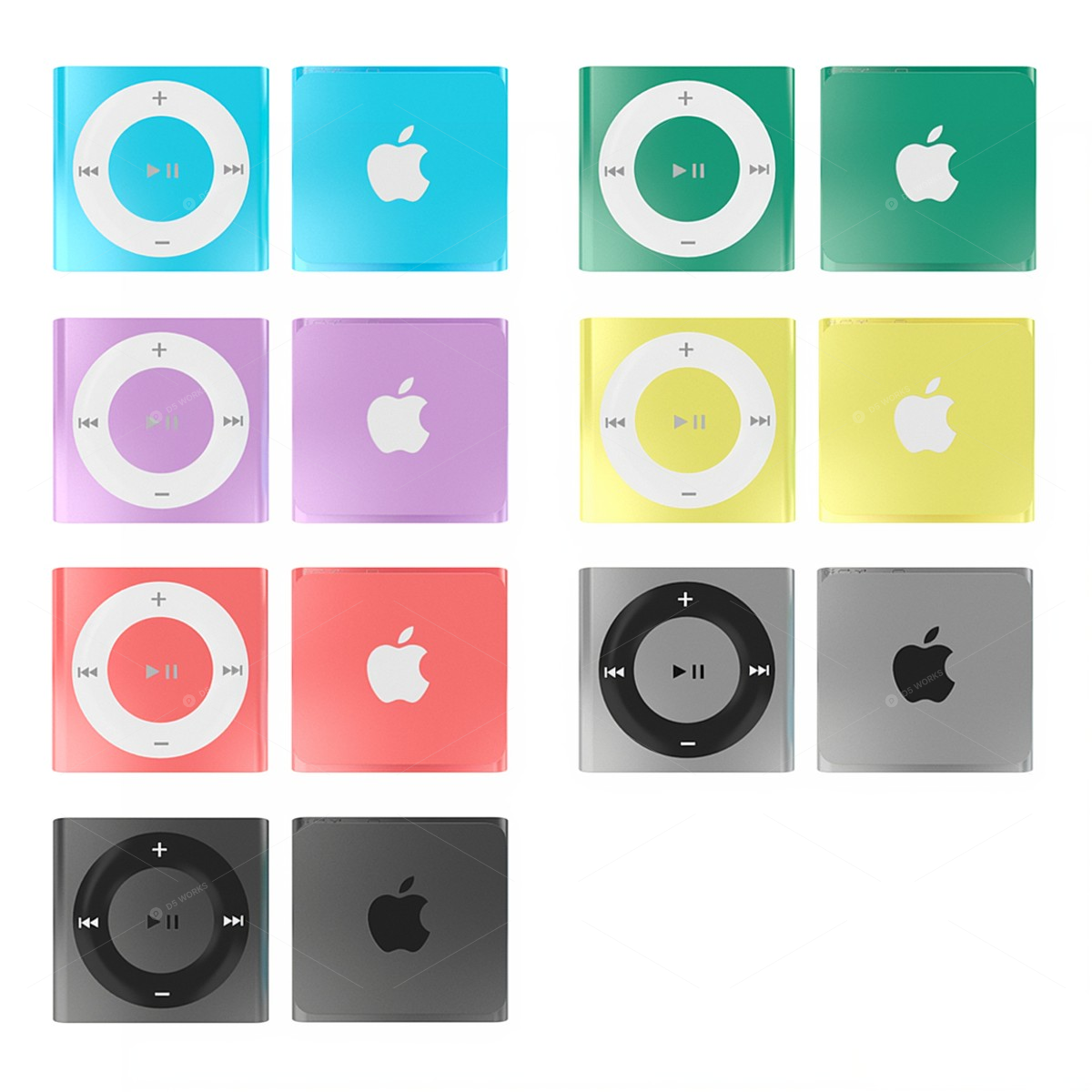 Digital Devices 3D Models 2