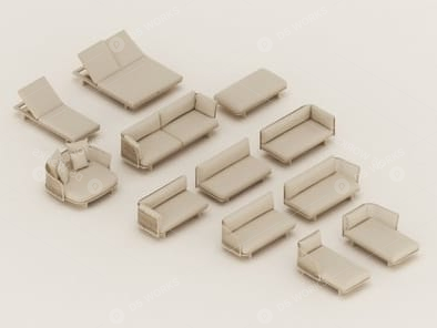 Outdoor Furniture 3D Models 3