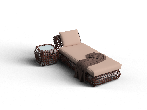 Modern Outdoor Lounger