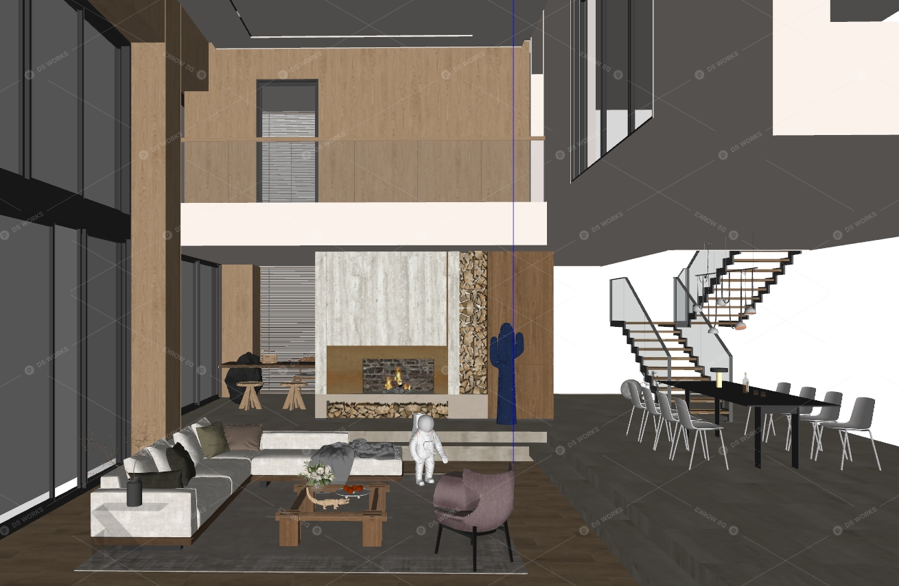 Living Rooms 3D Models 2
