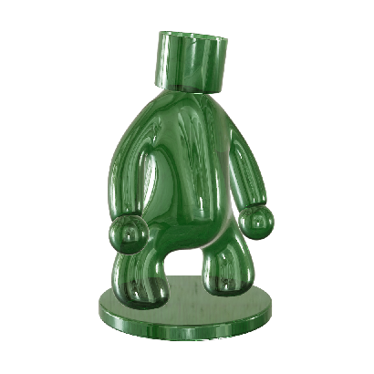 Sculpture Cartoon character sculpture 04 